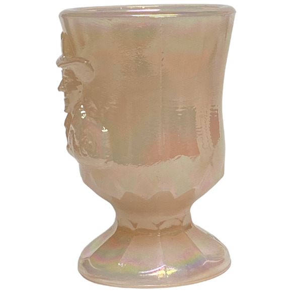 Boyd Glass Hopalong Cassidy 1999 Rosie Pink Carnival COA #719 Toothpick Holder - Picture 11 of 14